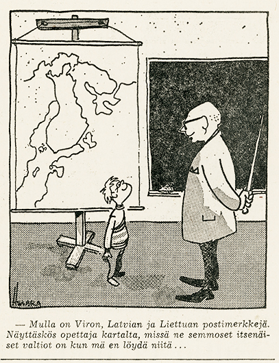 Pilapiirros, Aamulehti 1968